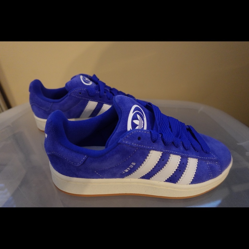 Adidas Men's Blue 00 Campus Shoes - Picture 6 of 15